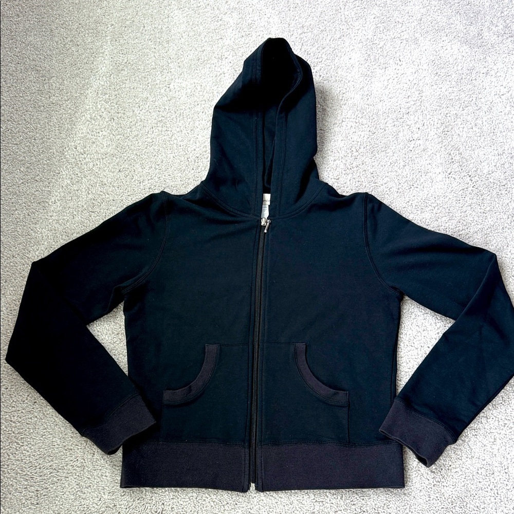 Ambiance Kids Black Zip-Up Hoodie
